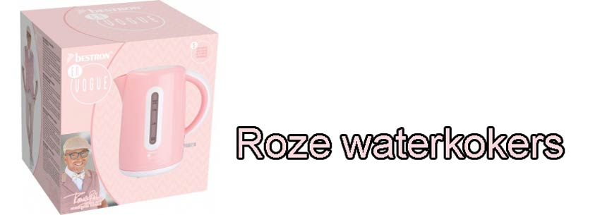 roze waterkokers