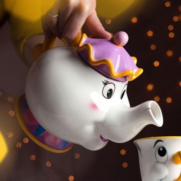 Beauty and the Beast Mrs Potts Theepot review test