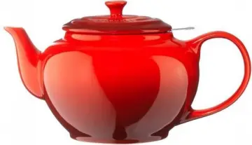 Le Creuset theepot rood review test